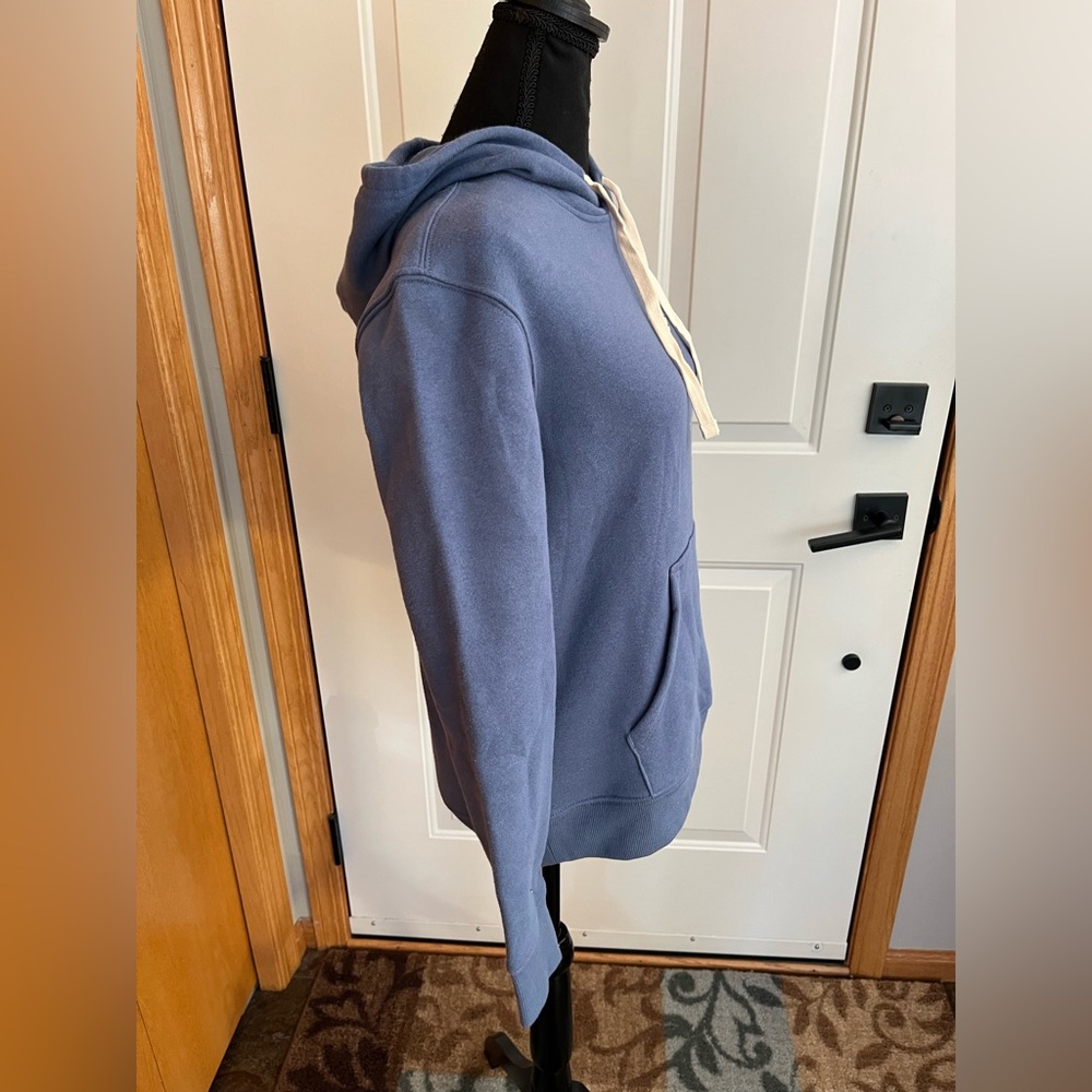 New women’s Life Is Good Disney Mickey Mouse blue pull over hoodie. Size small - Picture 2 of 15